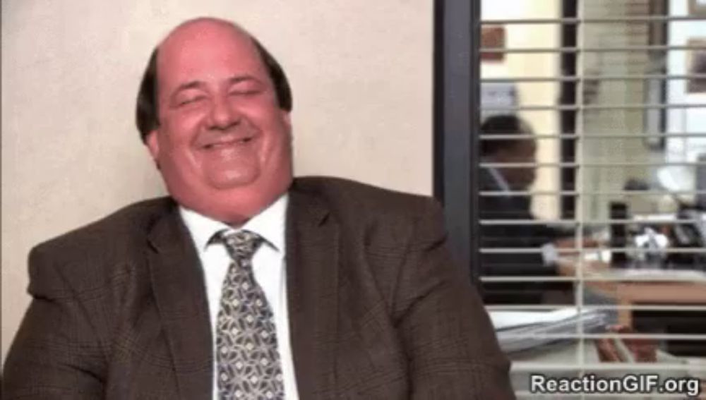 Laughing The Office GIF