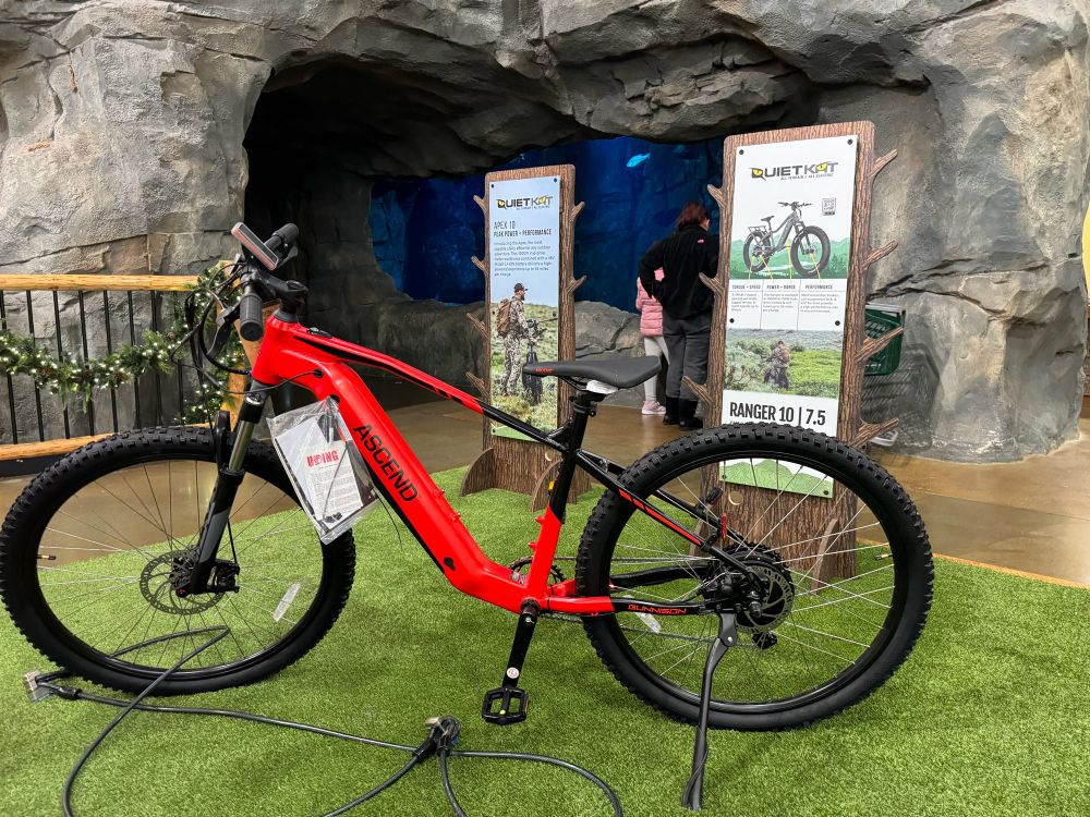 Electric bike hot sale cabelas