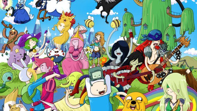 Adventure Time characters galore