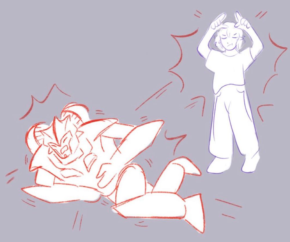 Me laser beaming tfp knockout with my period cramps pain