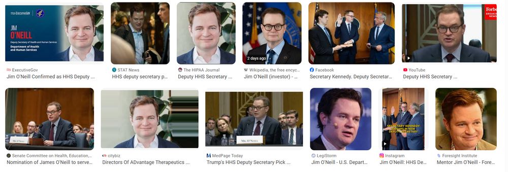 pics of acting director of the cdc but it looks like he is two guys
