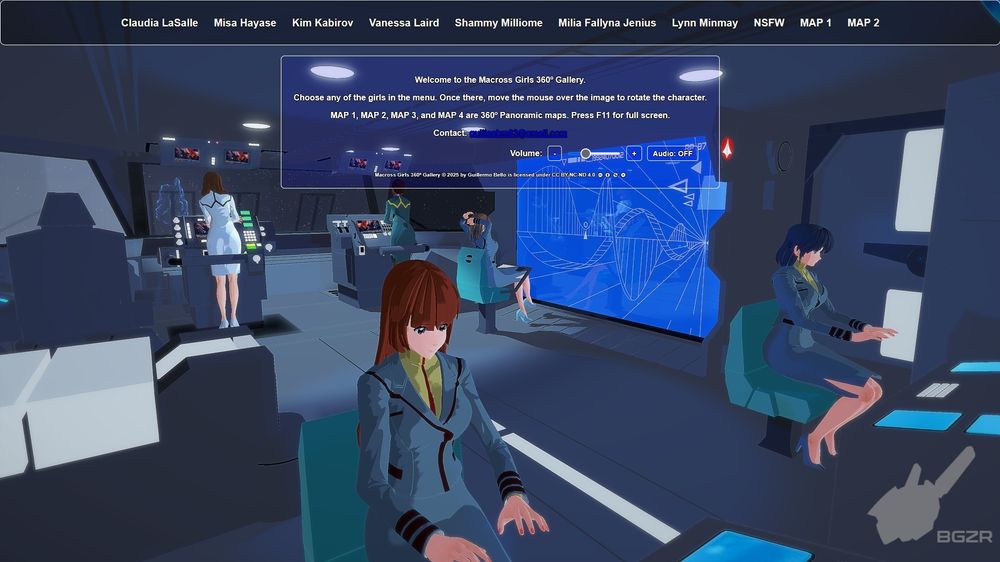 Web page with interactive images.