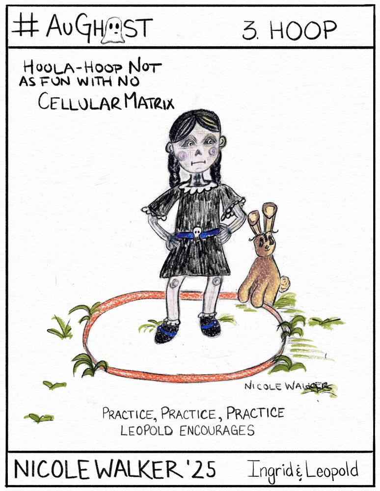 AuGhost25 comic by Nicole Walker prompt Hoop