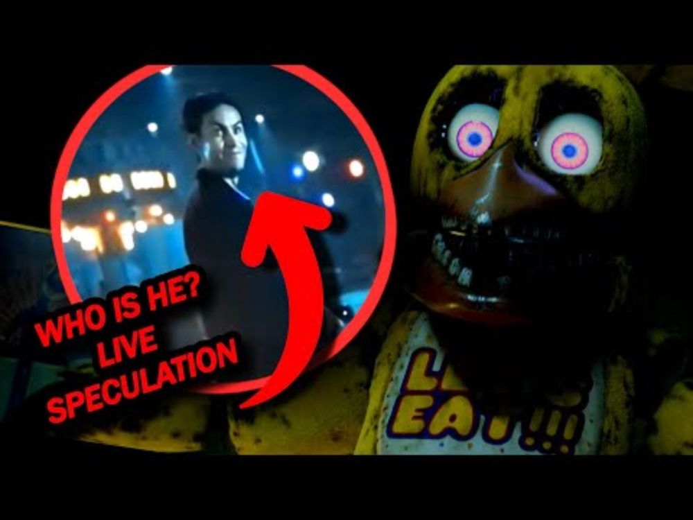 FNAF 2 MOVIE TRAILER AND SDCC CLIP THEORIES AND SPECULATION (LIVE STREAM)
