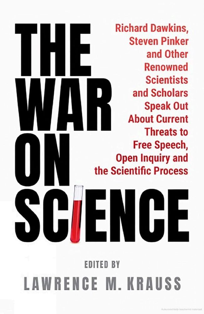 Front cover of the book The War On Science, edited by Lawrence M. Krauss