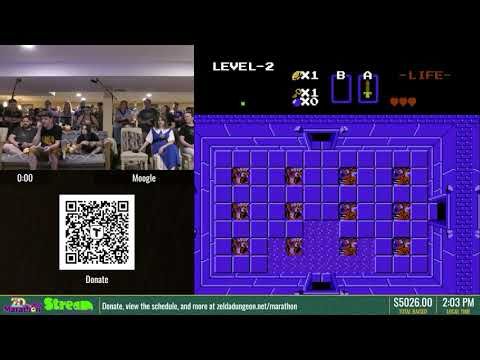 Zelda Dungeon Marathon 2025 - Legend of Zelda - Moogle Mania Z1 L2 Triforce