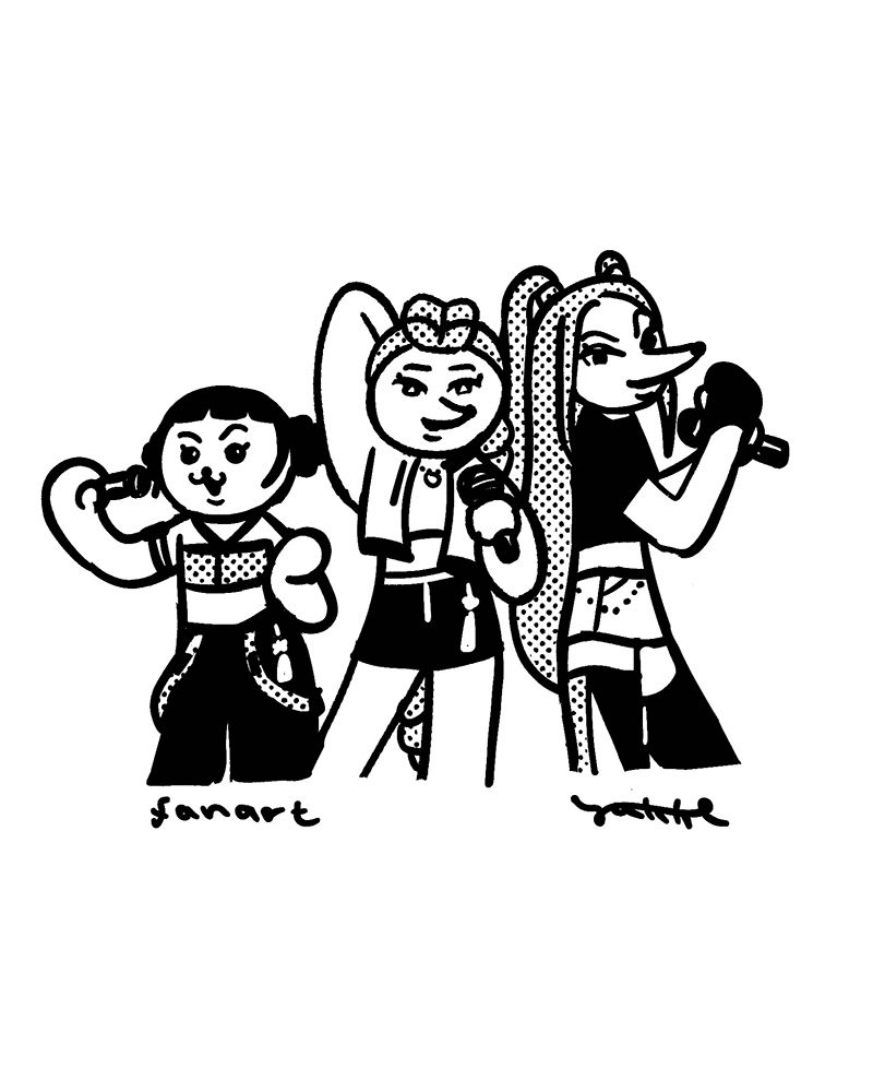KPOP DEMON HUNTERS fanart