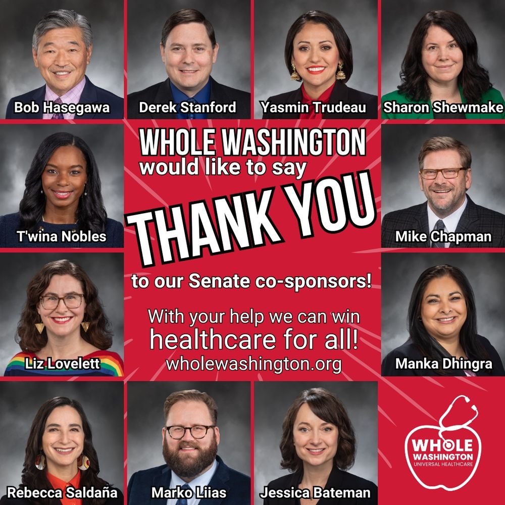 This image shows the 11 Senators who co-sponsored the bill.