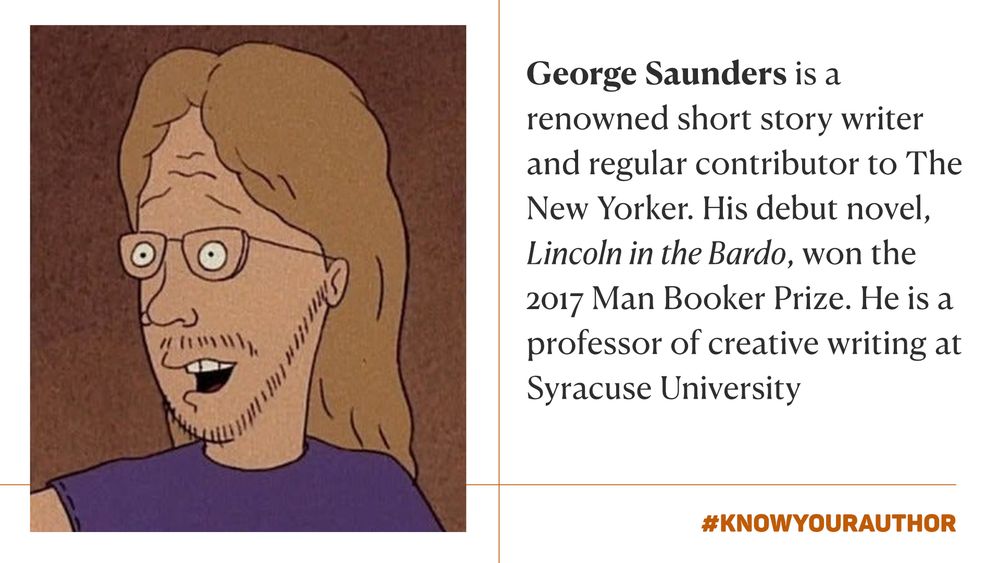 George Saunders - Know Your Author