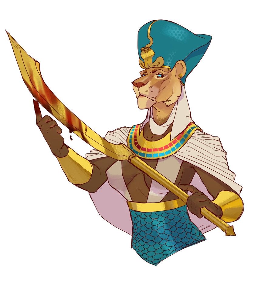 Egyptian lion goddess 