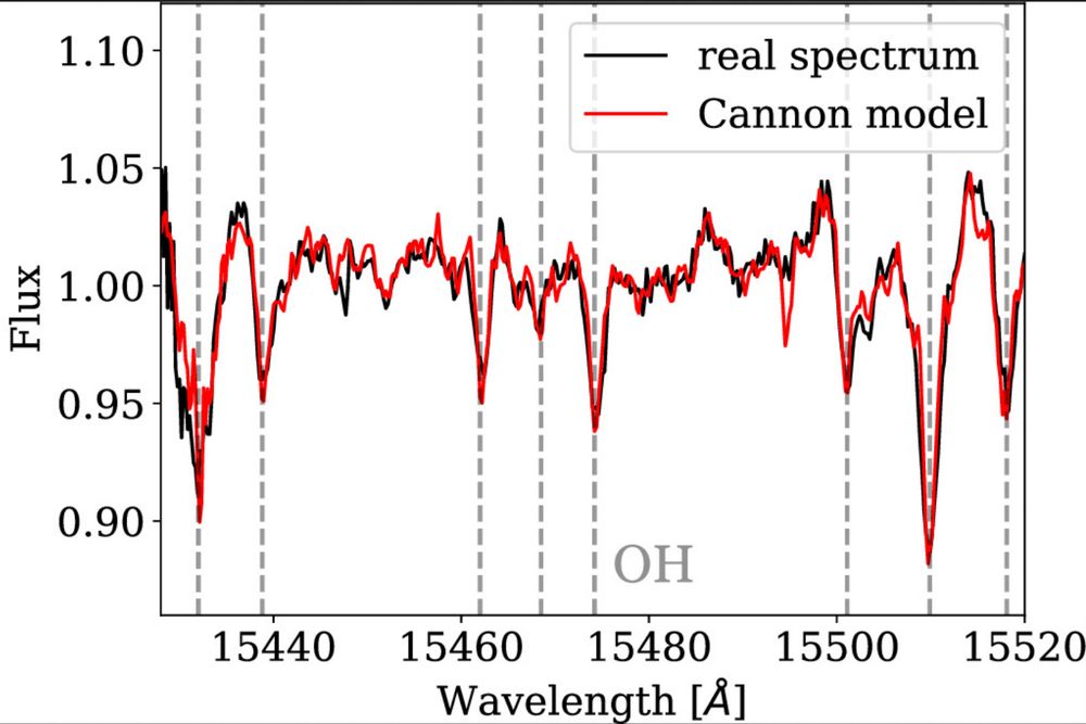 M-dwarf infrared spectrum in black, and model fit in red, showing good agreement. This figure is taken from Behmard et al. 2025, and their M-Dwarf VAC is available in DR19 from https://www.sdss.org/dr19/data_access/value-added-catalogs/, together with 8 other DR19 brand-new value added catalogs.