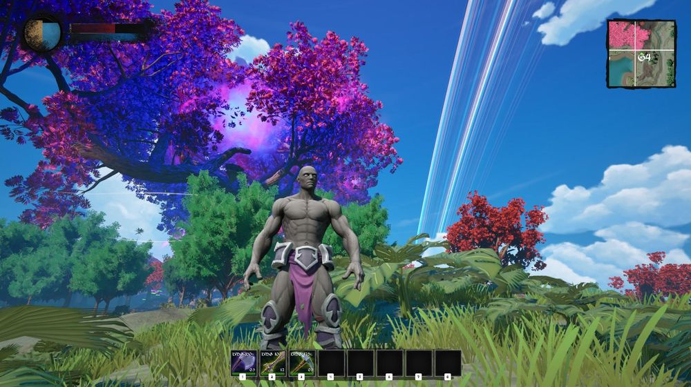In-game screenshot with the magic tree