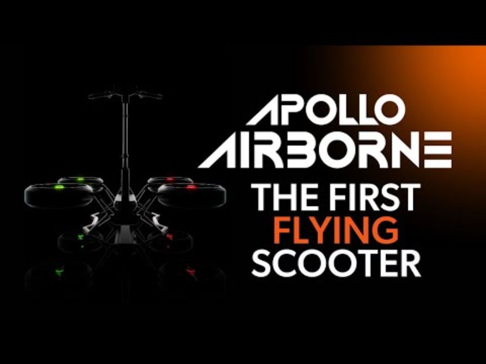 Keynote: Apollo Airborne - The First Flying Scooter