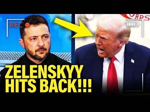 Zelenskyy PUNCHES BACK after Trump SCREAMS AT HIM in OVAL