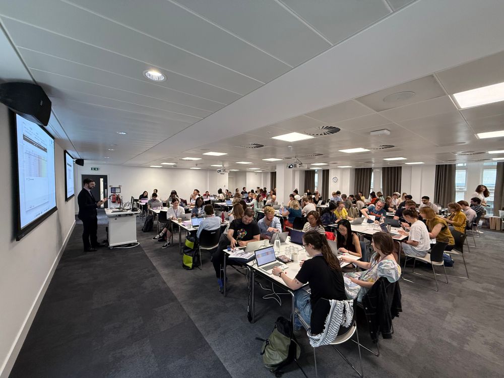 Room showing all delegates in the course