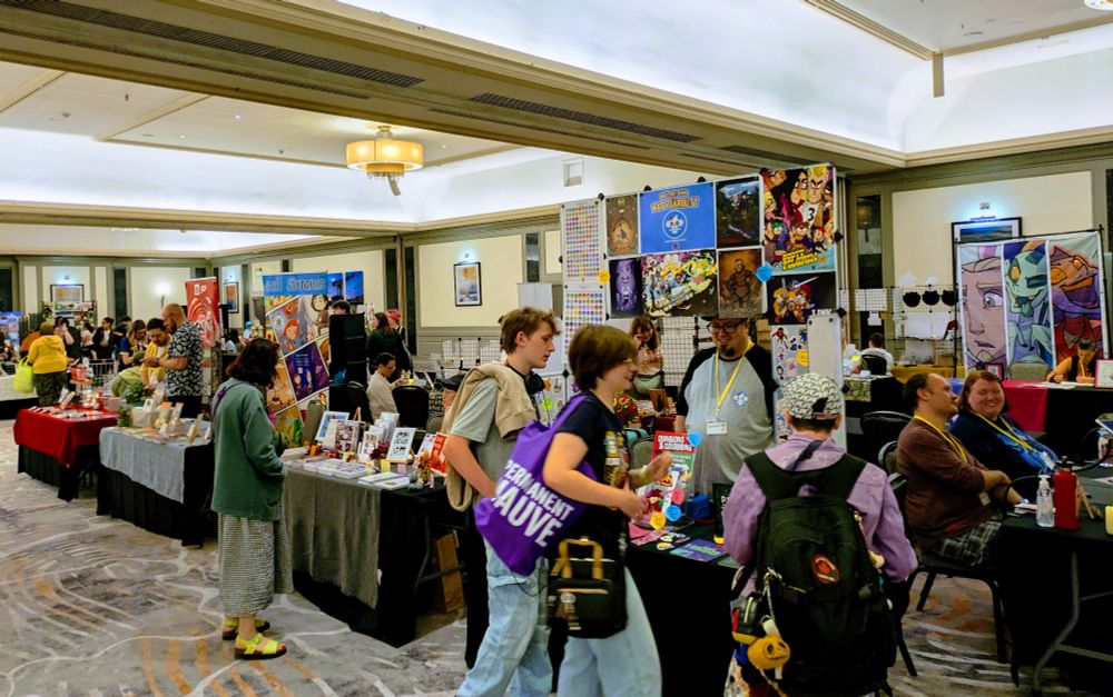 Photo of exhibitors at the Sequential Scotland event. 