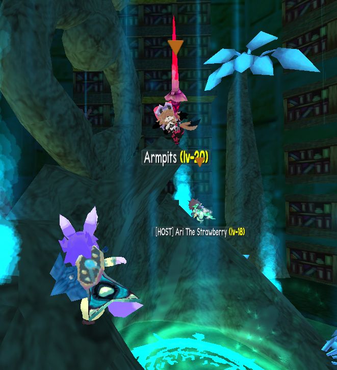 Ido, Aria, and I doing the spank circle