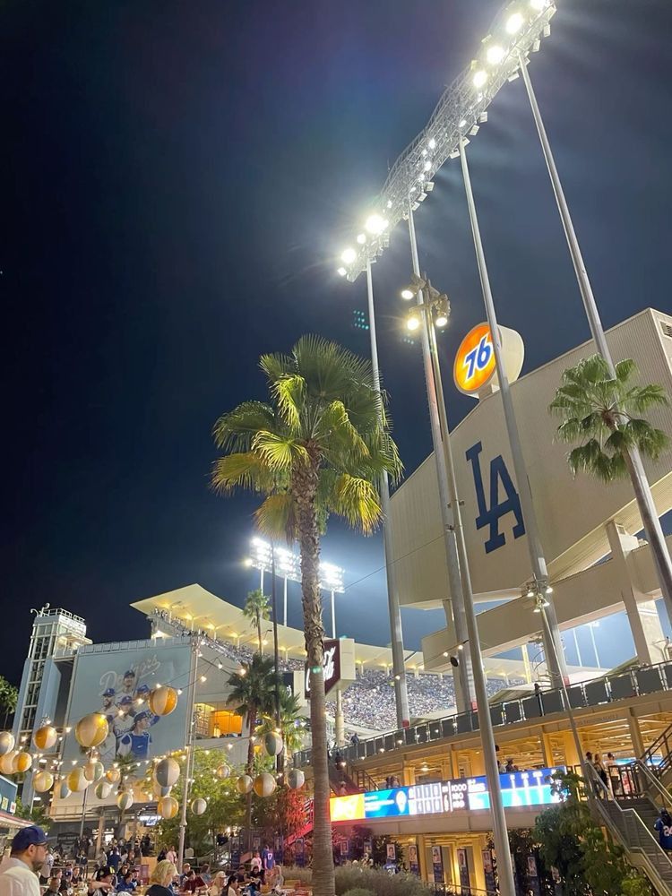 Dodger Stadium.