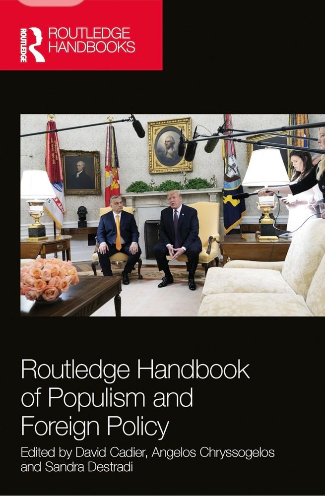 Our handbook of #populism and #foreignpolicy has a cover! 