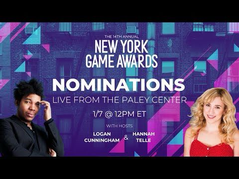 14th Annual New York Game Awards Nominations Live from the Paley Center