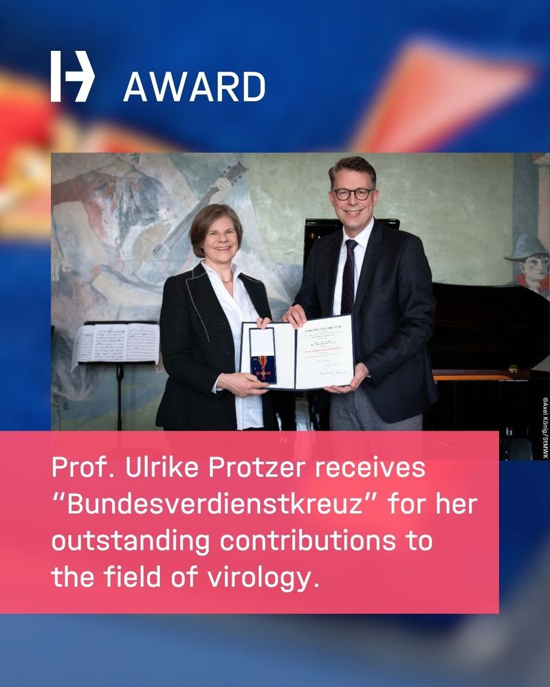 Prof. Ulrike Protzer receives Bundesverdienstkreuz