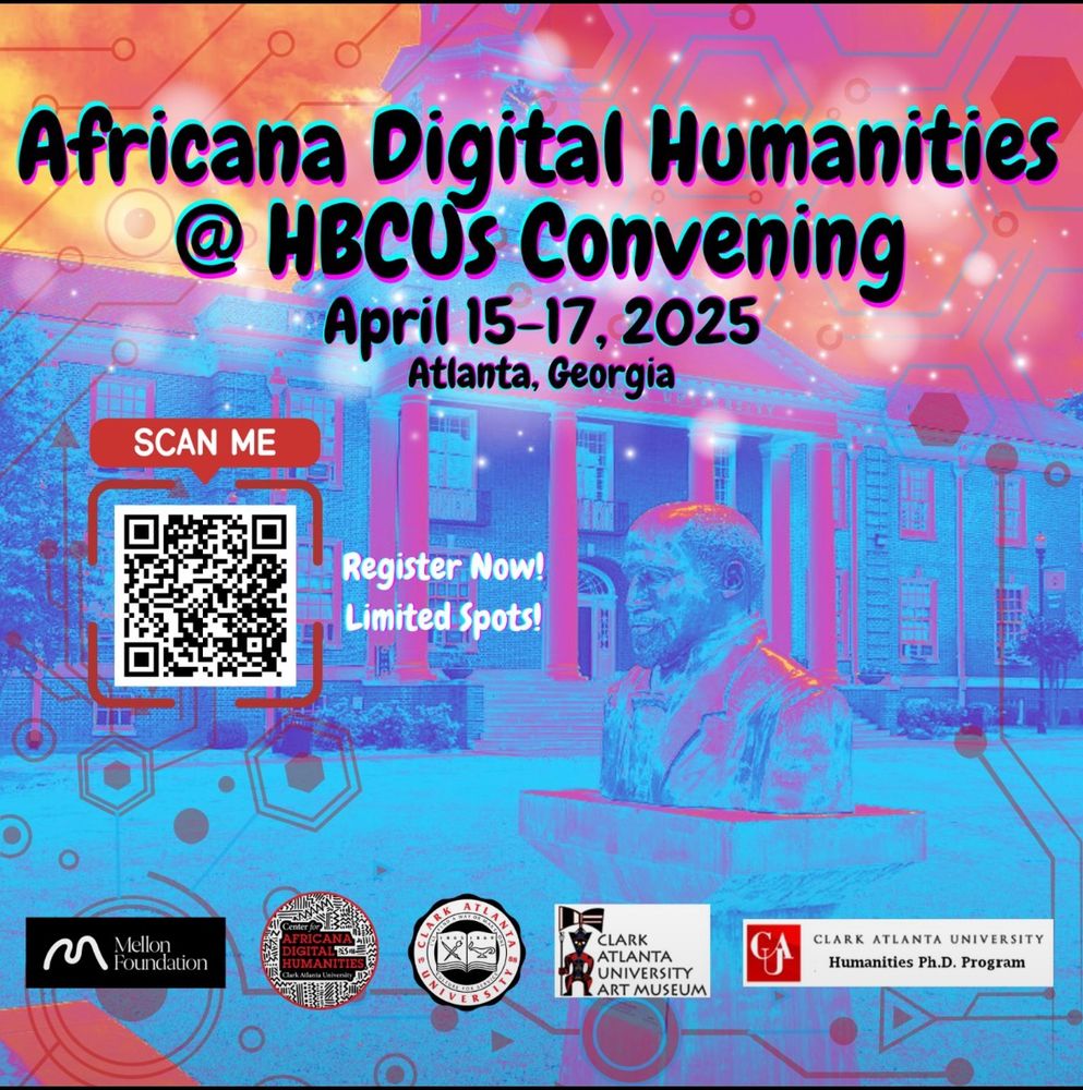 Africana Digital Humanities Convening in Atlanta on April 15-17, 2025. 