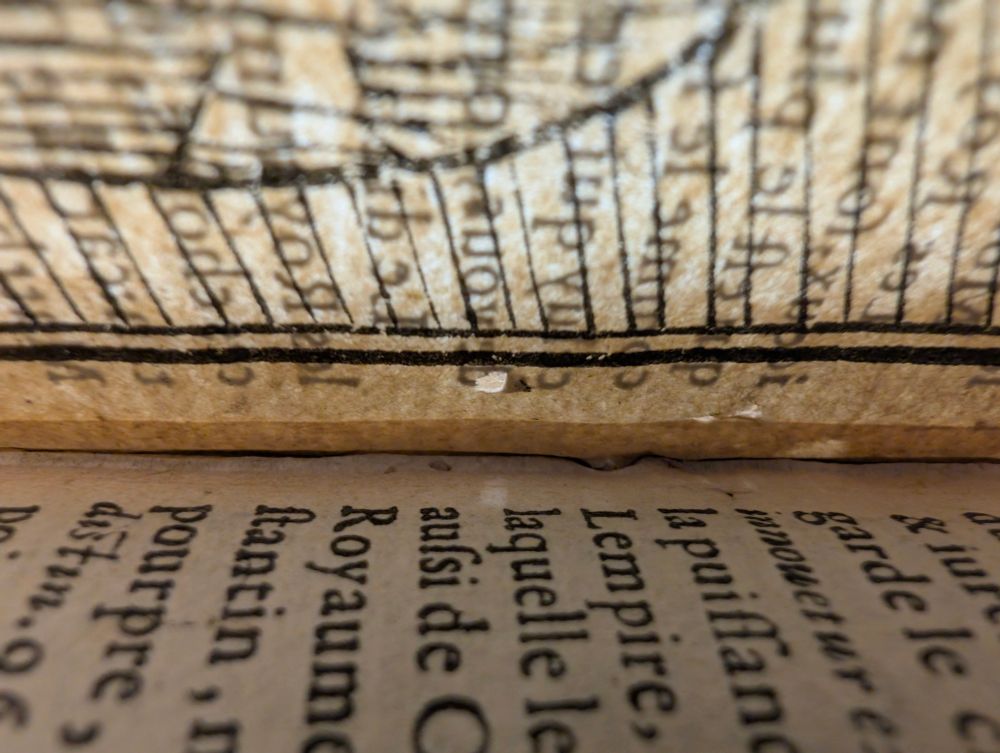 Inner margin of the third edition 
