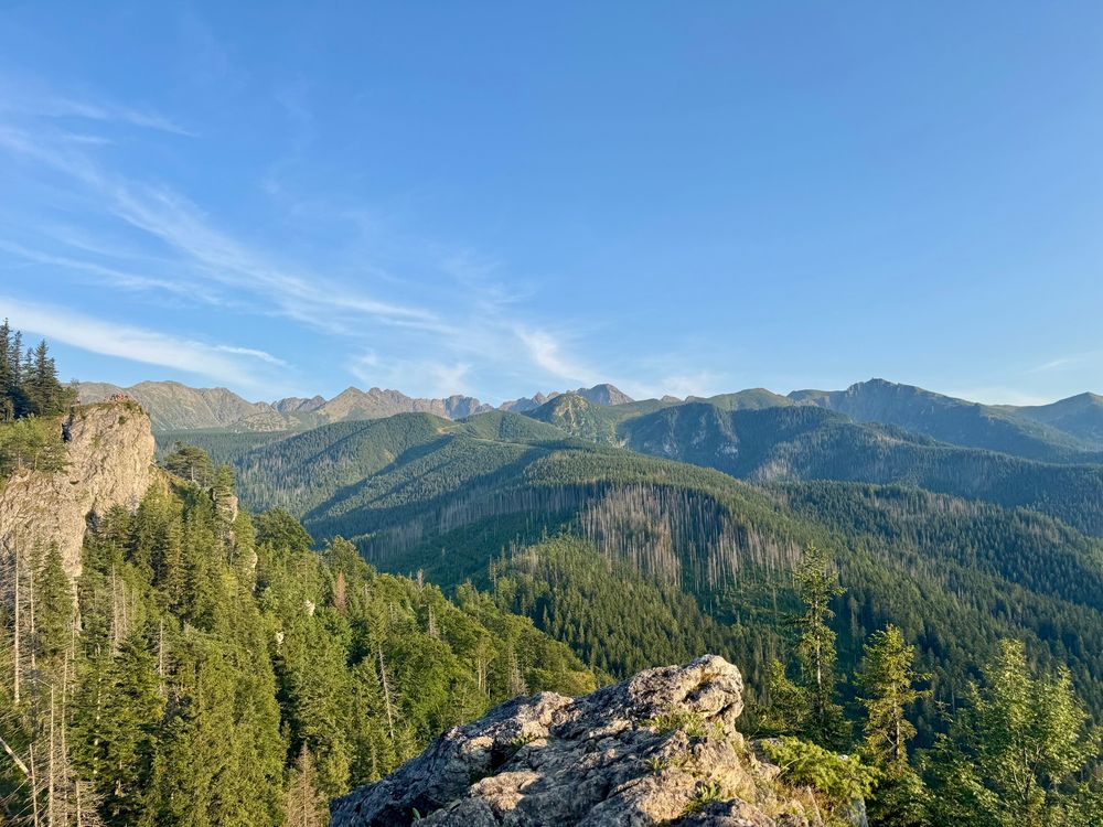 Aussicht auf Tatragebirge