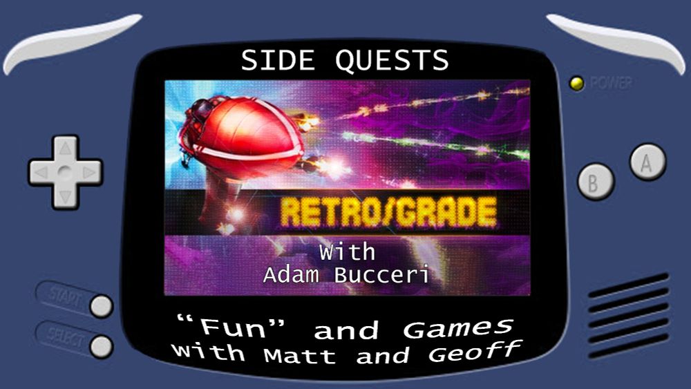 Episode art for Side Quests feat Retro/Grade