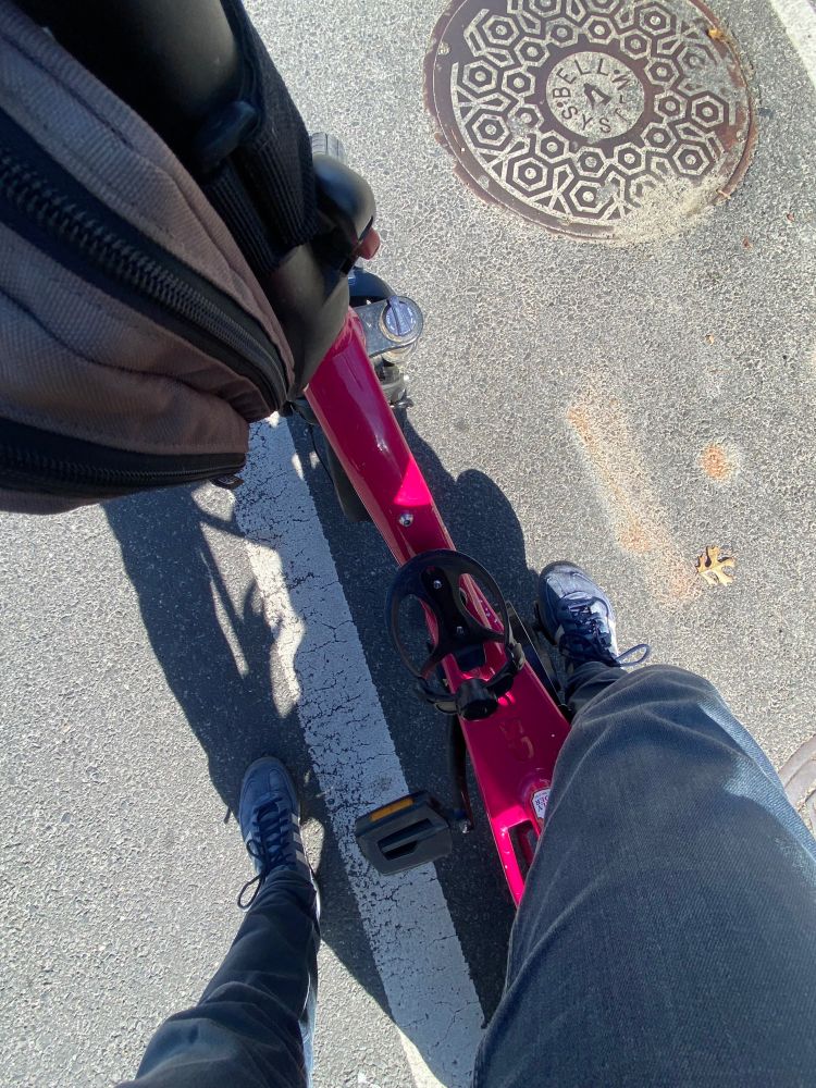 Me, on a dragonfruit Tern GSD 