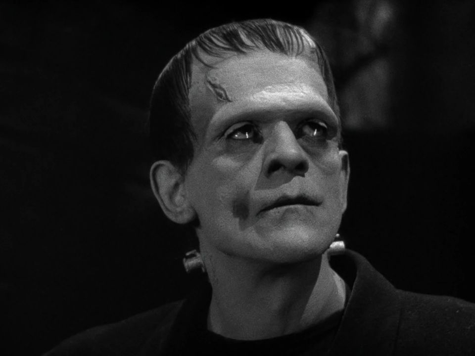 Boris Karloff as Frankenstein's Monster.