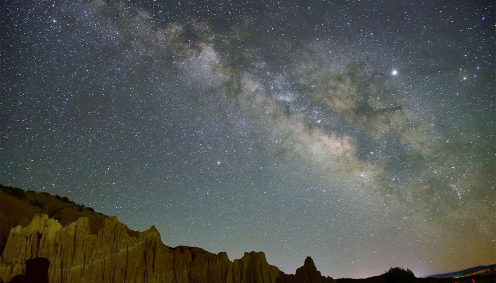 Night sky over Lincoln County, Nevada.
