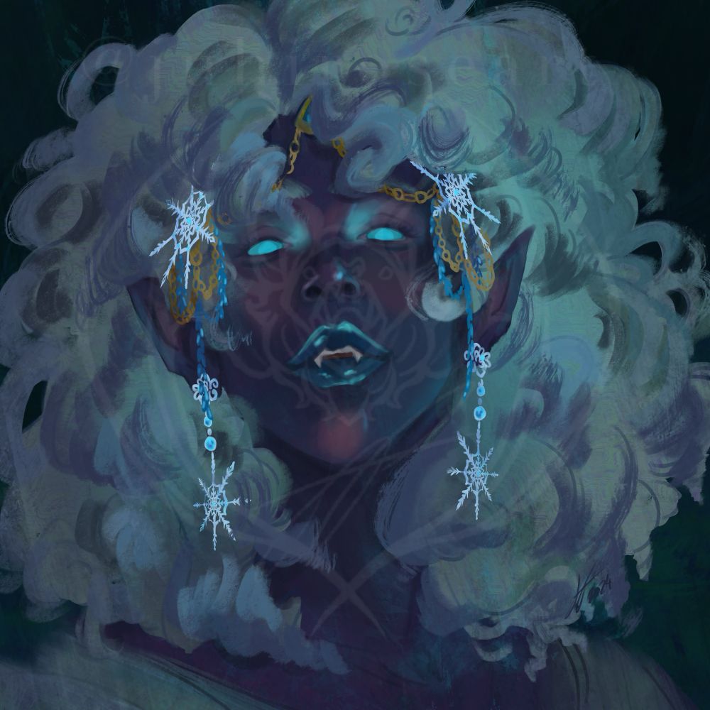 An icon of an ice mage