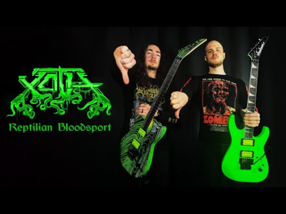Xoth - Reptilian Bloodsport (Guitar Playthrough)