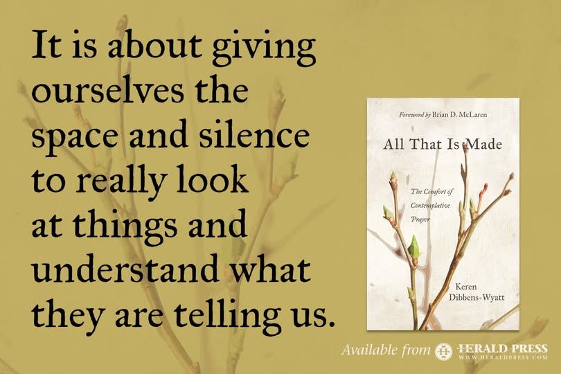 Book cover for All That Is Made by Keren Dibbens-Wyatt with Foreword by Brian D McLaren 