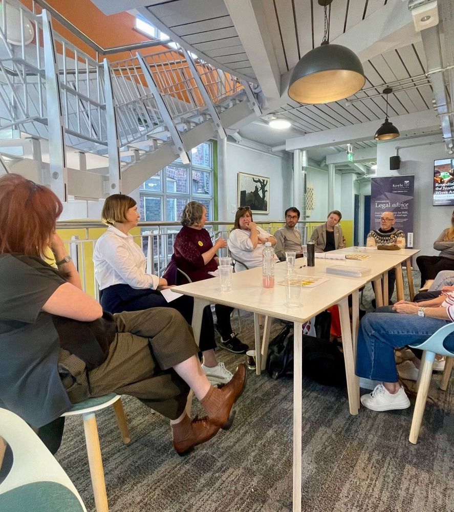 Roundtable Discussion: Unveiling the North Staffordshire Miners' Wives Archives event in Keele in Town. With Lisa Blower, Helen Burton, Ceri Morgan, Rose Hunter, Mike Jackson and guests.