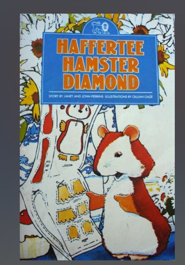 Haffertee Hamster Diamond by Janet Perkins