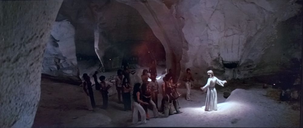 Scene from 1970s movie Jesus Christ Superstar