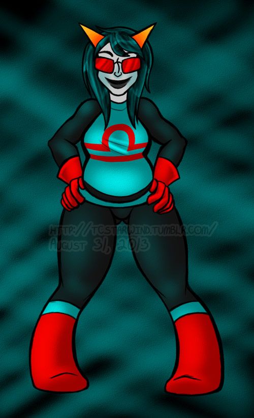 illustration of latula from homestuck