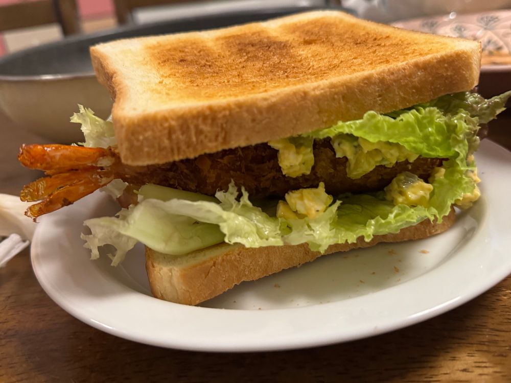 エビフライサンド