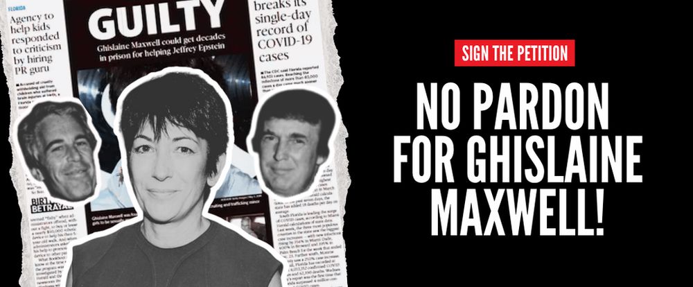 Donald Trump refuses to give a straight answer to questions about pardoning Maxwell. Relieving her of her sentence would send a dangerous message to the rich and powerful that they are above even the ...