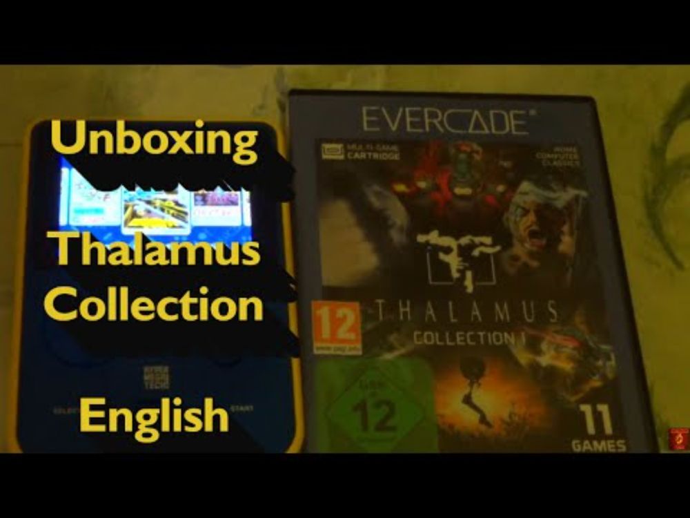 Unboxing Blaze Evercade Thalamus Collection 1 Cartridge | The Evercade Series