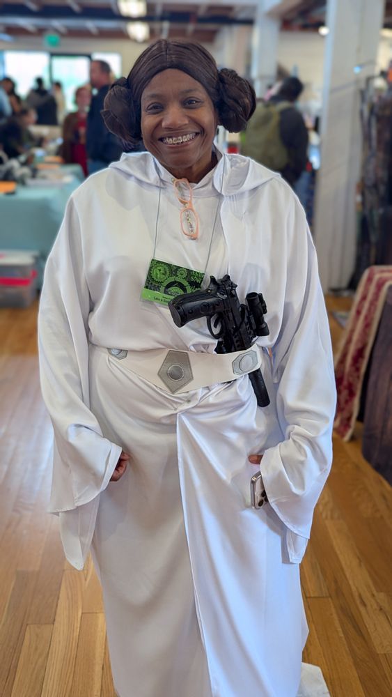 Princess Leia cosplay
