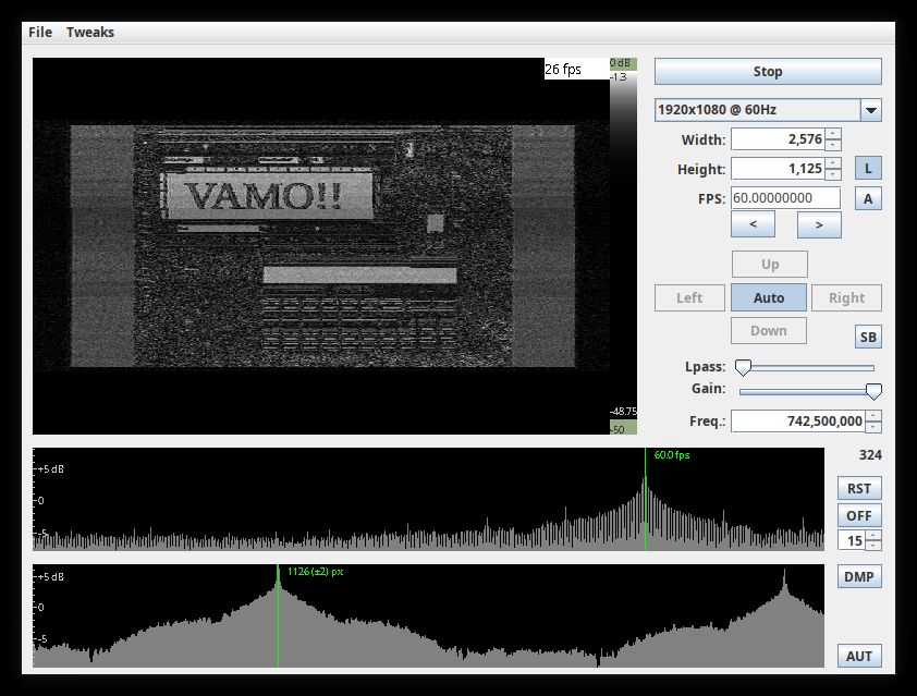 Version sniffed from HDMI emanations
