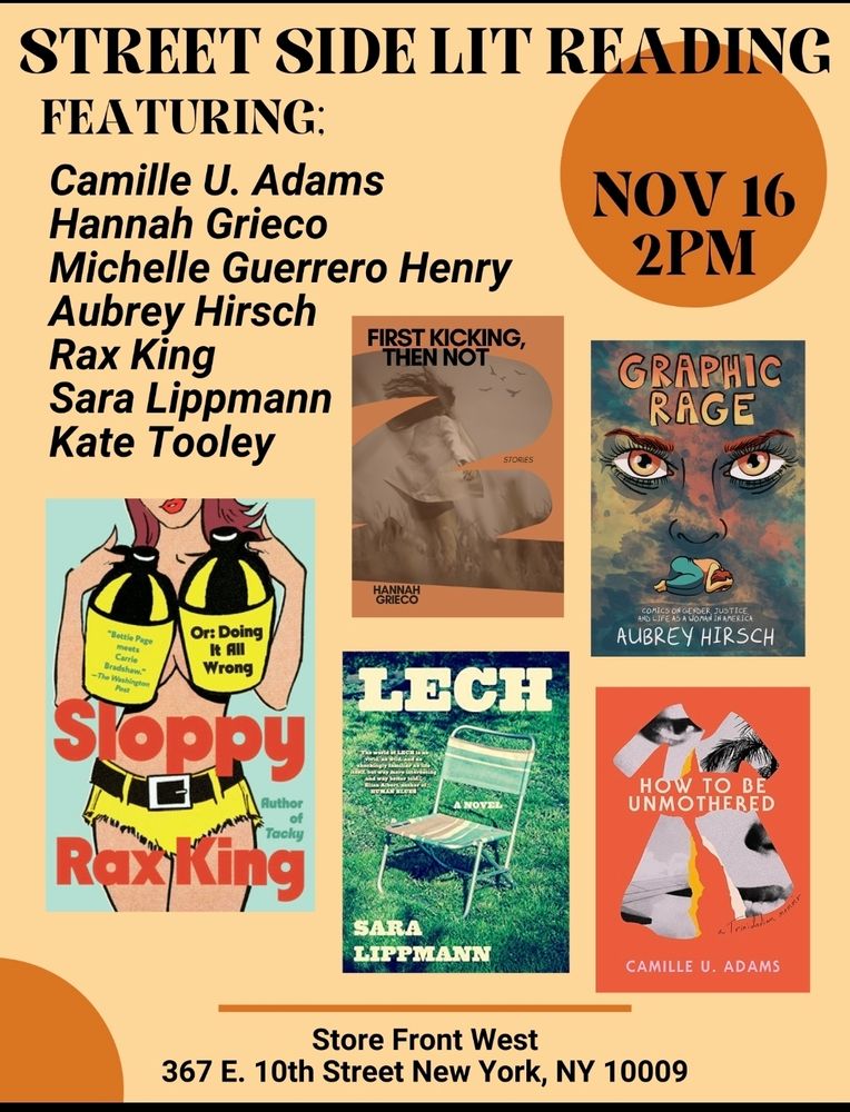 A great lineup at 367 E 10th St, NY NY on Nov 16th at 2pm!
