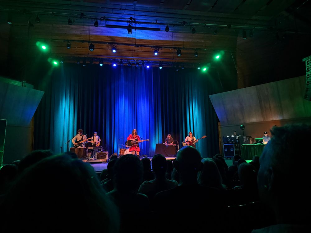 Waxahatchee on stage at Chautauqua, Boulder, Colorado