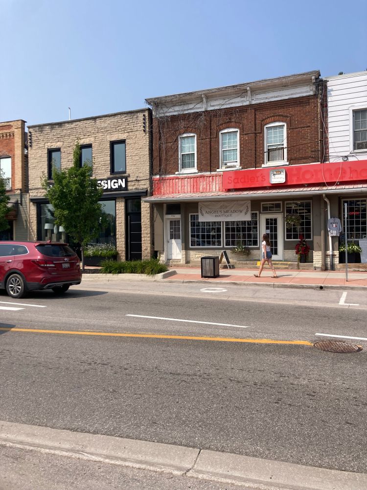 Main Street in Wiarton.
