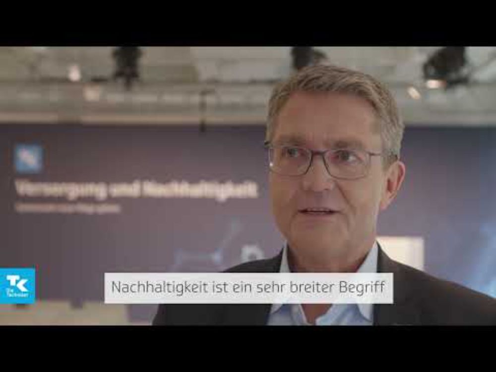 TK #ForumVersorgung 2024: Versorgung und Nachhaltigkeit | TK-Vorstand Thomas Ballast