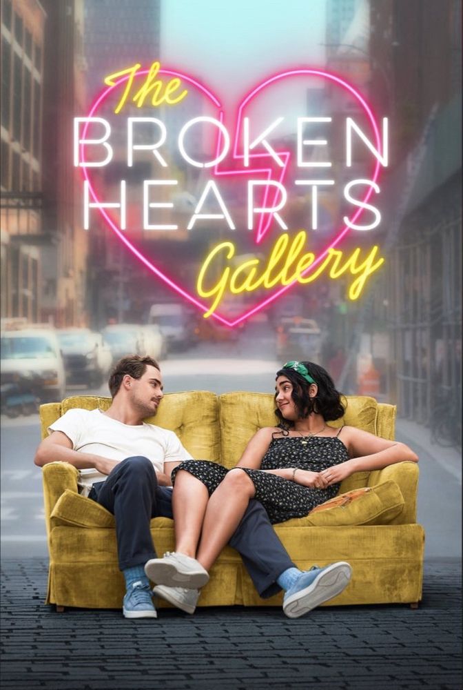 Movie poster for the Broken Hearts Gallery 