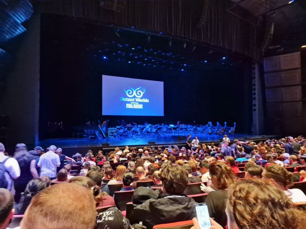Photo de la scène du concert Distant World Final Fantasy